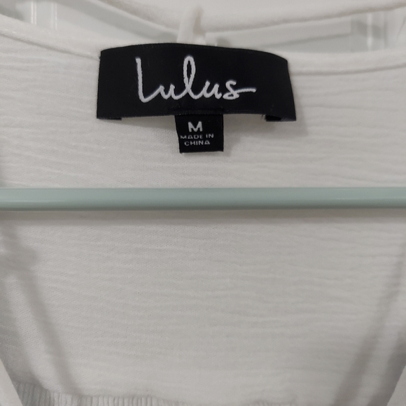 Lulu's Embroidered Wrap Blouse - Picture 3 of 4